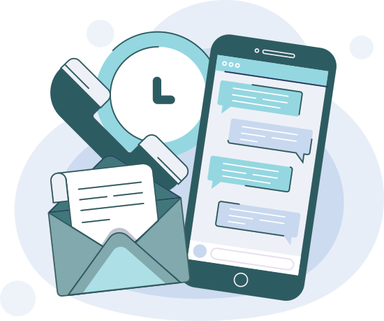 Contact illustration